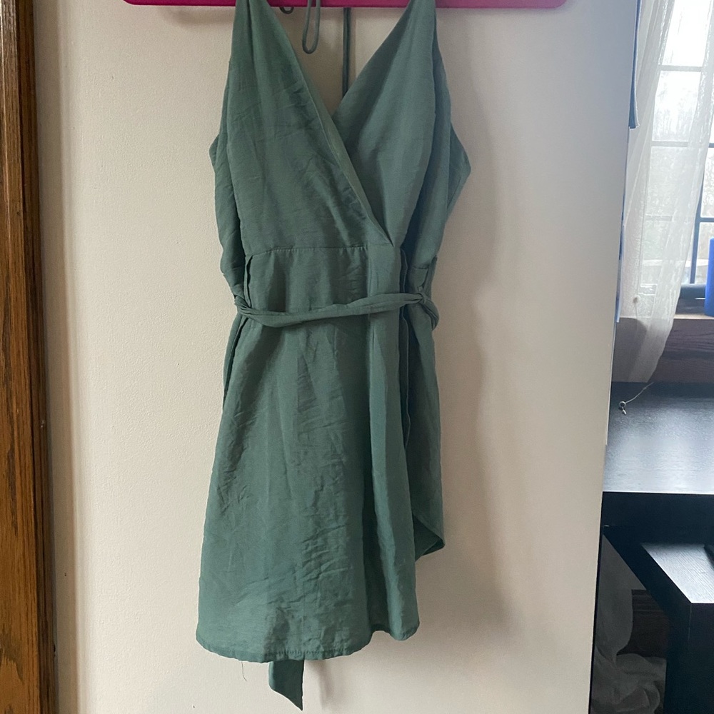 Green Mini Dress